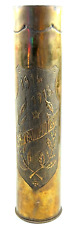 Antique WW1 Shell Trench Art Battle of Saint Mihiel FRANCE 1914 1918 picture