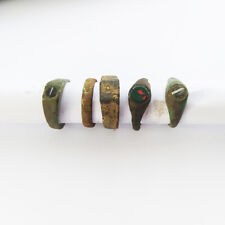 Set Of WW1 Original Trench Art Rings  picture