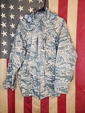 Small Short USAF Air Force Parka Jacket Tiger Stripe ABU APECS All Purpose 8209 picture
