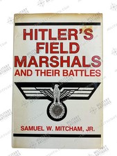 WW2 German Hitler's Field Marshals And Their Battles Used Hardcover Reference...