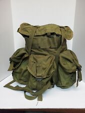 US VINTAGE MILITARY FIELD PACK RUCK SACK COMBAT NYLON MEDIUM LC-1 picture