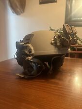 opscore fast sf helmet W/ Wilcox Mount And Peltor Comtac Vs  L/XL picture