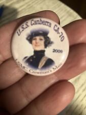 USS Canberra CA-70 2009 USMC Crewman’s Mate Pin-back Button/Pin picture