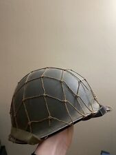 WW2 American M1 Netted Helmet picture