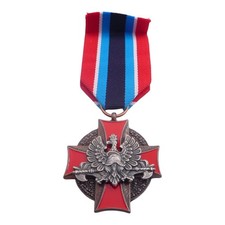 POLAND / POLISH FIRE PROTECTION MERIT MEDAL 3RD CLASS