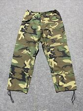 Military Pants Mens Large Long Trousers Extended Cold Weather Camouflage Goretex picture