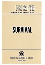 FM32-76 SURVIVAL US Army Field Manual 1970 Training Department of Army 288 pages picture