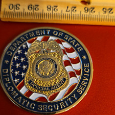 U.S. Dept of State Diplomatic Security Service Special Agent Coin