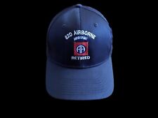 U.S MILITARY ARMY 82nd AIRBORNE RETIRED HAT EMBROIDERED BALL CAP  picture