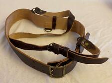 Sam Browne Military - Army - Police Belt with shoulder strap picture