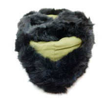 Vintage Chinese Fur Hat Cap Post WW2 era from Hebei Province Zhangbei Bay Pymali