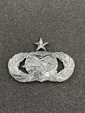 1960s 70s USAF Air Force Senior Aircraft Maintenance Collar Cap Badge picture