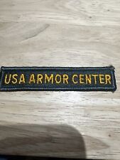 Vietnam Cold War Era US Army USA ARMOR CENTER Tab or Patch picture