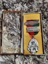 1960 USAIC Class Of 1961 .45 Timed Fire Second Place Shooting Medal Military 
