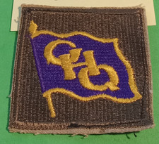 Post WW2 Era Patch General Headquarters Pacific - No Glow with UV (#1)