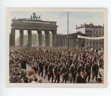 Third Reich German Cigarette Card Handwerkertag Berlin March Brandenburg Gate, B picture
