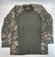 Massif Army Combat Shirt Mens XL Long Sleeve Mock Neck Digital Camo US Army picture
