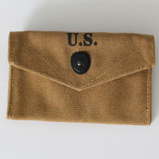 WW2 US M1 First Aid Pouch Bag Khaki Canvas picture