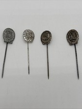 German DRL/A Sports badge Stick Pins - 4 Total
