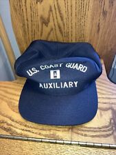 Vintage Northstar U.S Coast Guard Auxiliary Hat With Lapel Pin  picture
