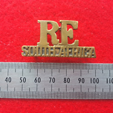 WW1 South African Royal Engineers Signal Service Shoulder Title RARE Africa picture
