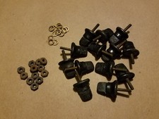 13 Military Turn Buttons M151 M151A2 M38 M37 GPW MB Vinyl Canvas Stud G741 G758