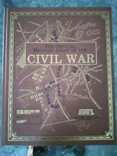Civil War Easton Press Leather bound Official Atlas Coffee Table Book 13