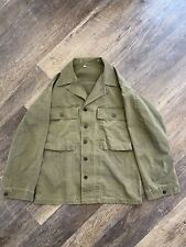WWII Special Light Shade OD5 Original HBT Jacket | Issued Condition | 36R picture