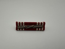 Vintage 80s US Army Good Conduct 2nd Bronze Knot Ribbon Bar Clutchback