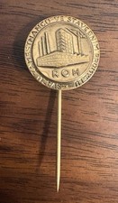 Badge of the Trade Union of Construction Trades Workers Soviet Union Pin/medal