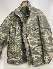 US ARMY Military Issue Coat Cold Weather Field Jacket Camouflage Large Short ACU picture