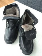 Transnistria, Ministry of Internal Affairs, police officer's winter boots.