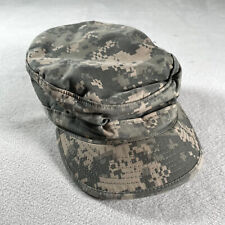 Military Hat Mens 7 5/8 Hat Green Digital Cap Camo Rip Stop Patrol Bernard Co picture