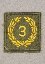 Cloth Army Badge 012: Meritorious Unit Award, 3rd Award