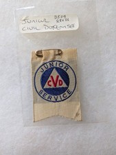 WWII Homefront Junior Civil Defense Ribbon