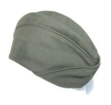 US ARMY WOMEN'S SIZE 24-1/2 GARRISON CAP HAT OVERSEAS COVER SERVICE DRESS GREEN picture