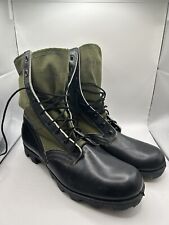 US Vietnam Era Jungle Boots Combat Size 10R Dated 3 68 Spike Protect Genesco Mfg picture