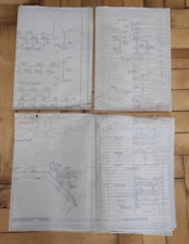 Rare document Schemes Drawings Construction  second stage Chernobyl USSR Ukraine picture