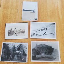 WW2 Photos x5 Germany 1944 Holzkirchen B-17 Camp Soldiers Bunker  Architecture  picture