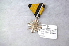 BULGARIA - National Order of Miltary Merit VI Class Silver Medal Original