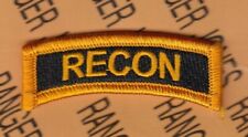 RECON Infantry Cavalry Reconnaissance Black & Gold 2.5