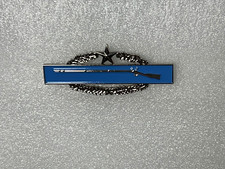 US ARMY COMBAT INFANTRY BADGE REGULATION SIZE 2ND AWARD 3 INCHES LONG