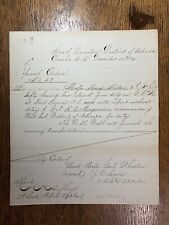 1865 - SPECIAL ORDER # 47 - Major HENRY NORTON - Transfer of his Military Duties picture