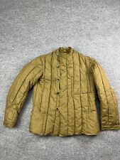 Vintage 70s Russian Soviet Army Quilted Telogreika Jacket Men's Size 2 Green picture