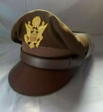 Hat Cap Kepi - CUSTOM USA Military Army Officer Visor Hat IMPERIAL Cap