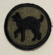 ORIGINAL WWII US ARMY 81st INFANTRY DIVISION JACKET SHIRT PATCH INSIGNIA picture