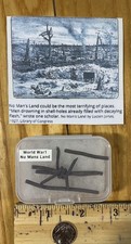 WW1 Relic,No Man’s Land,World War1 Barb Wire,Collectors Case