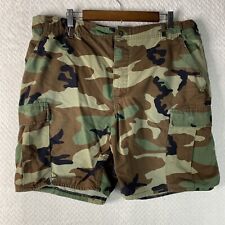 Military Woodland Combat Trousers Shorts Mens Size 38 Hot Weather picture
