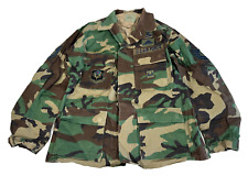 USAF Combat Control CCT TSgt Woodland BDU Hot Weather Coat Jacket Medium Regular picture