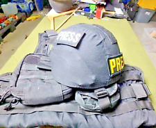 PRESS CORP HELMET AND BODY ARMOR PROTECTIVE VEST picture